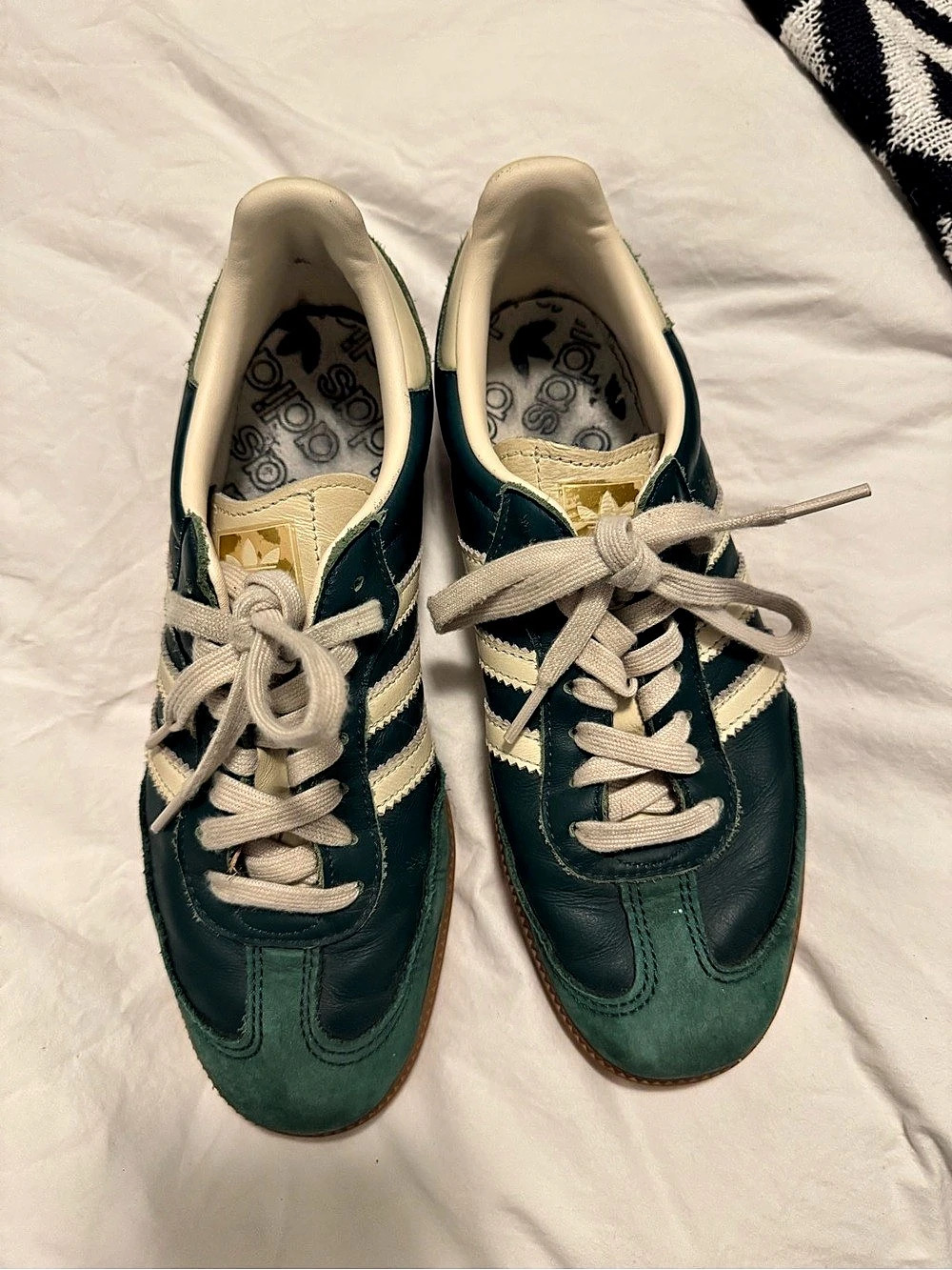 adidas Samba OG Collegiate Green Gum Sneakers Green & White US 7.5
